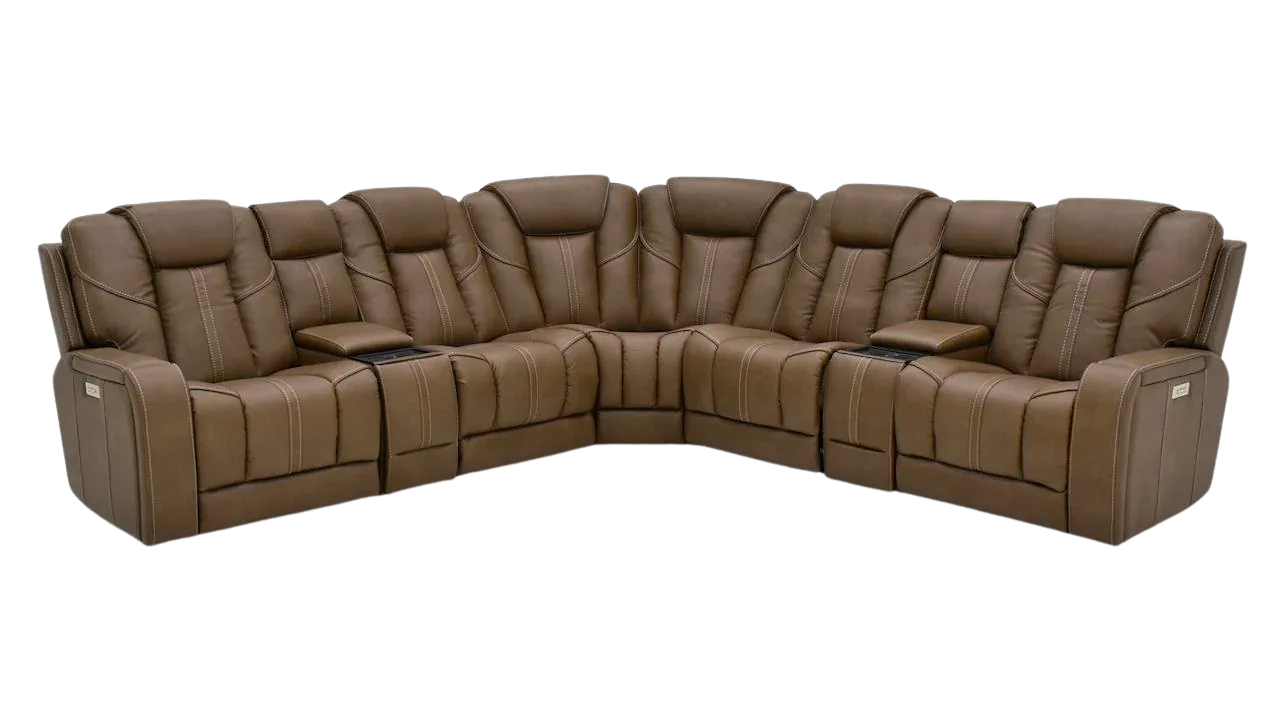 Alpha Sectional Brown